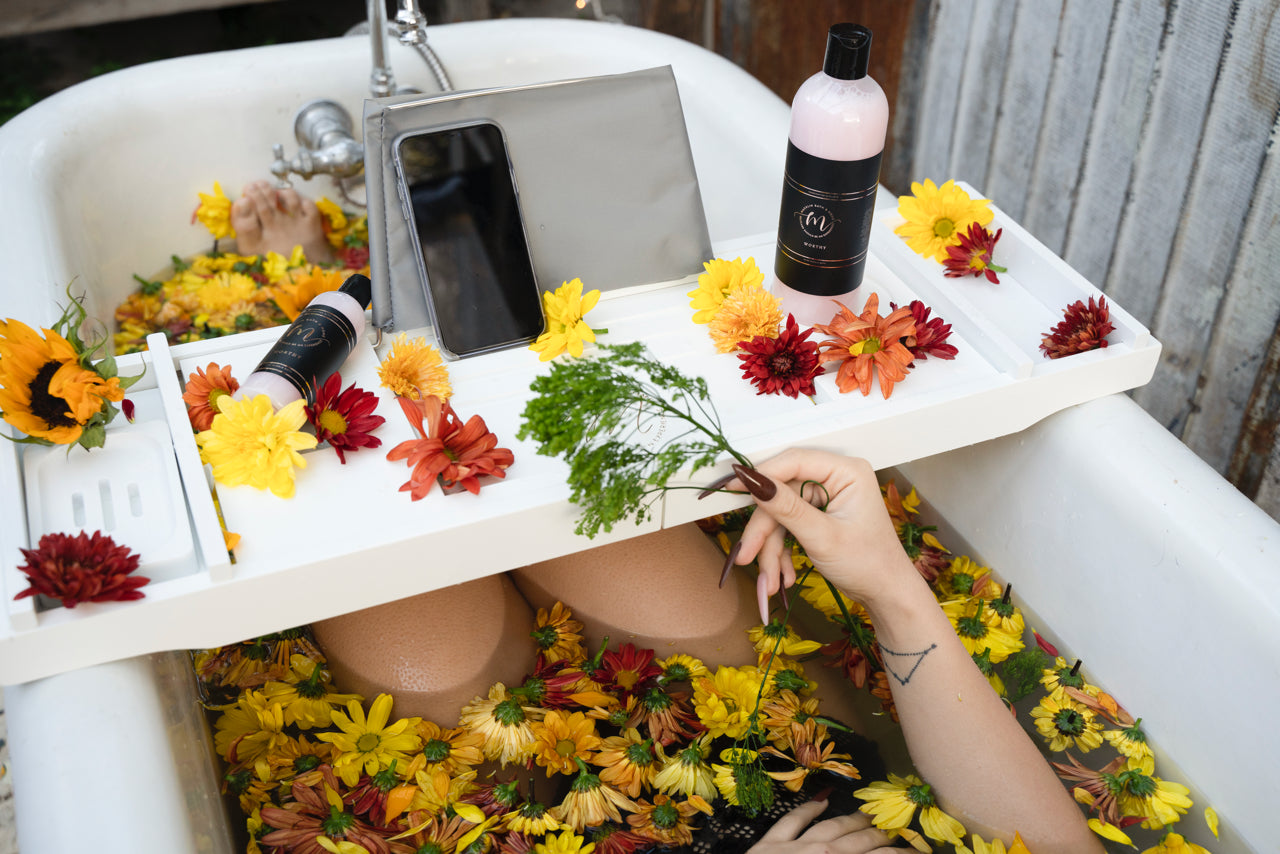 Bamboo Bath Tray Macklin Bath and Home