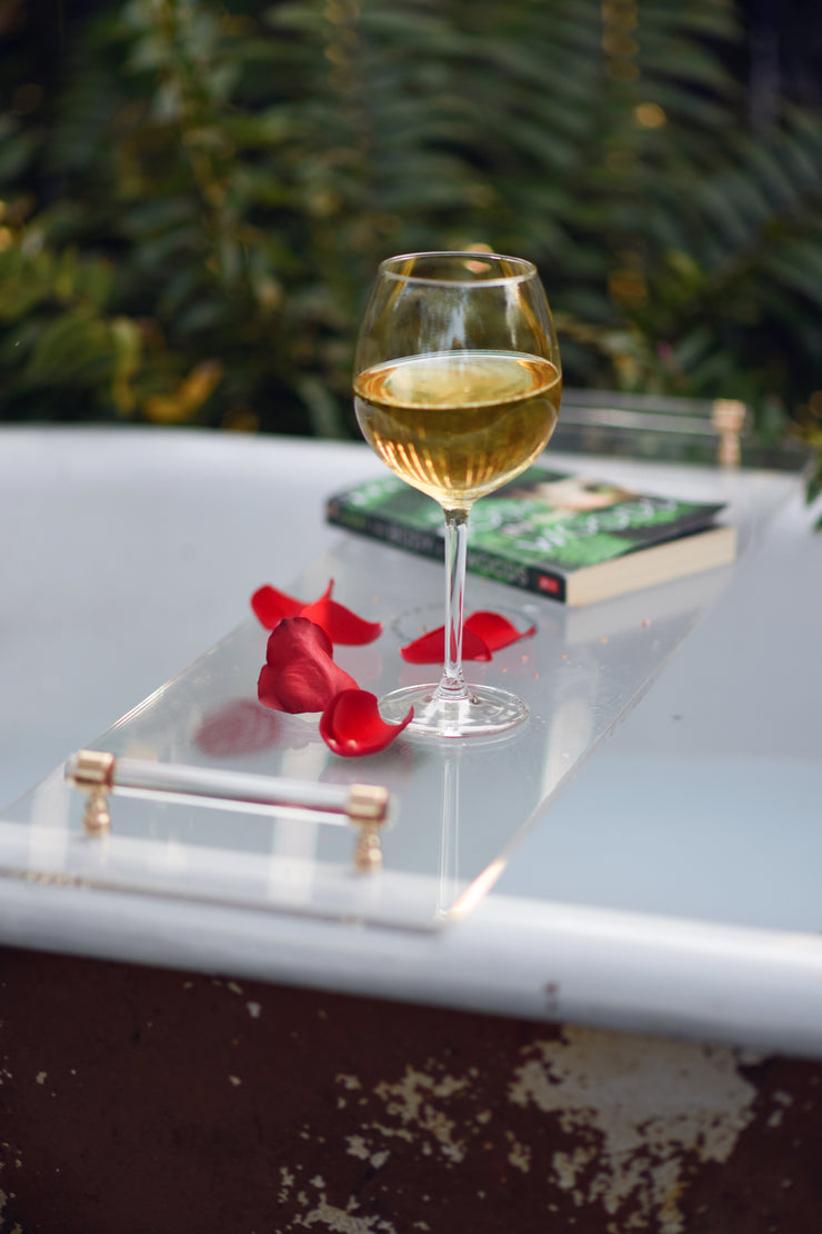 Modern Acrylic Bath Tray
