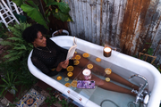 Modern Acrylic Bath Tray