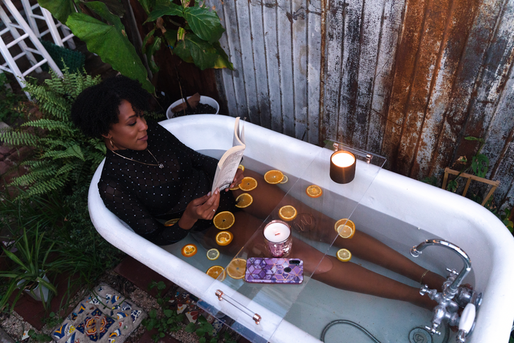 Modern Acrylic Bath Tray